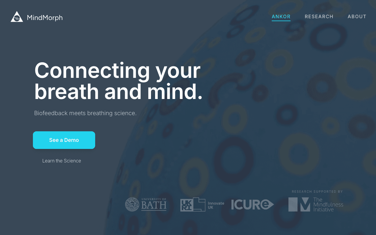 MindMorph website screenshot
